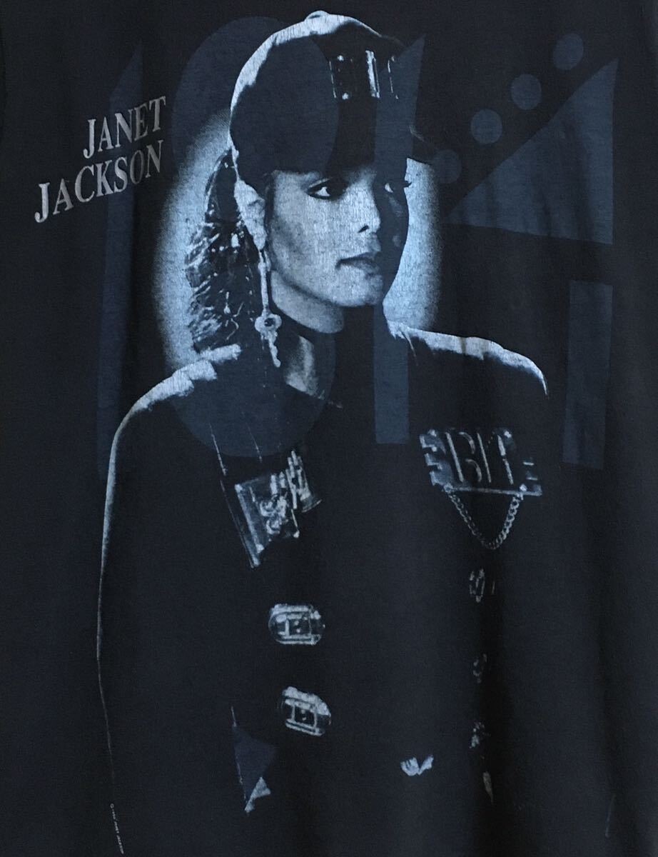 ジャネットジャクソンコンサートTシャツ1990リズムネイションツアー 1990 JANET JACKSON / RHYTHM NATION TOUR / S/S TEE｜Tシャツ