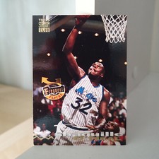 Shaquille O'Neal 1993-94 Topps Frequent Flyers NBA Basketball Card #358