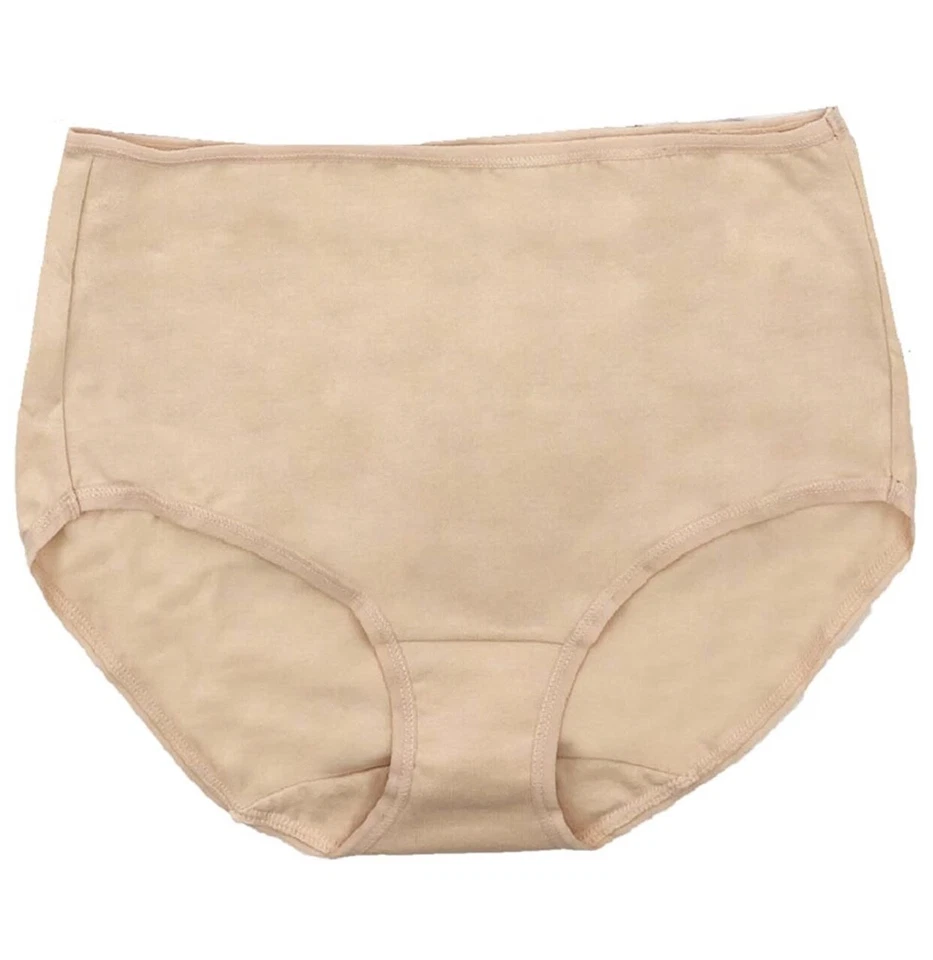 Felina, 8 Pk Cotton Modal Basic Women's High-Waist Briefs (Choose Size, Pattern) - Image 3 of 4