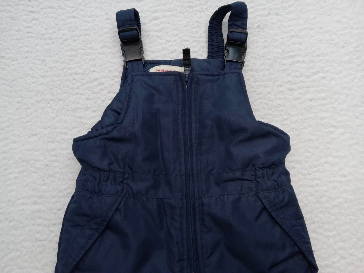 OshKosh Size 4T Snow Bib Overalls Ski Pants Snow Suit Navy Blue eBay