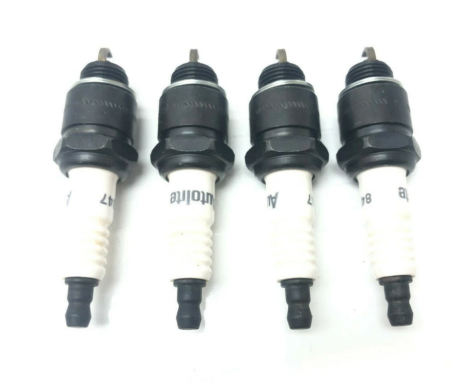 Juego de 4 bujías Oldsmobile Buick Pontiac Cadillac Autolite 847 1973-1985  Foto 2 de 4