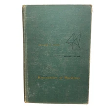 Kinematics Of Machines By Roland T. Hinkle Second Edition 1960