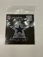 Dallas Cowboys Chrome Vinyl Car Truck Decal Window Sticker