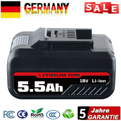 Für Einhell Tool Akku POWER X-CHANGE 18V 5,5Ah Lithium-Ionen Ersatzakku Batterie