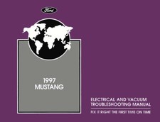 1997 Ford Mustang Electrical Vacuum Troubleshooting Procedure Service Manual
