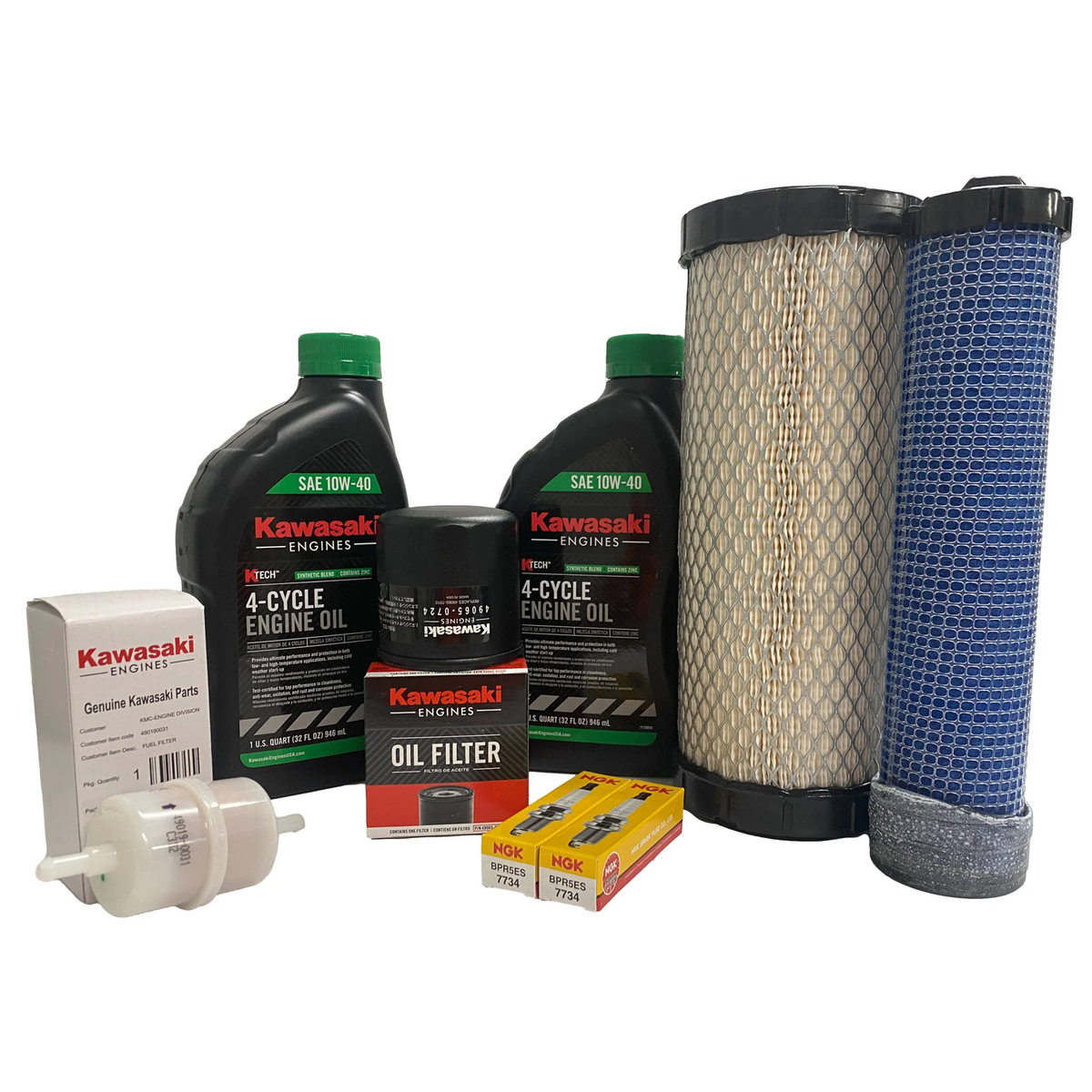 エッセンシャルオイル miii.990604 Genuine OEM Kawasaki 99969-6674 Tune-Up Kit 20W-50 for FT730V EFI