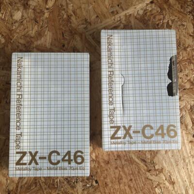 カセット二つ Nakamichi Cassette Tape ZX C46 Set of 2 | eBay