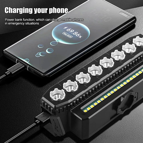 USB Rechargeable Bicycle Front Headlight Super Bright LED Bike Light Waterproof - Picture 12 of 16