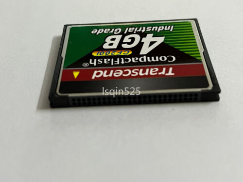 Transcend TS4GCF200I 4GB Industrial Grade Compact Flash CF Card 220X CF200I SLC - Picture 3 of 6