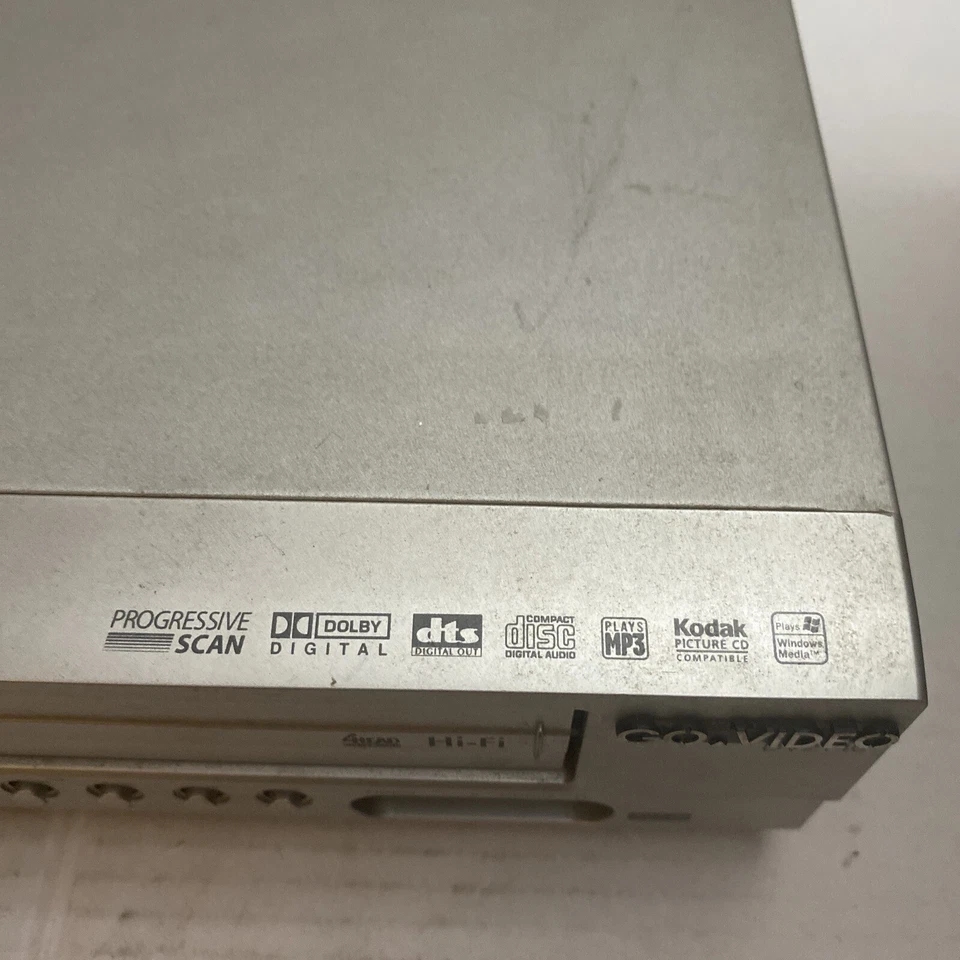 Go Video DVD VHS Combo Player VCR Recorder DV2140 NO REMOTE Tested & Works EUC - Image 3 of 4