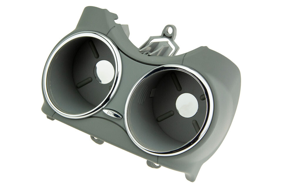 Support porte gobelet Mercedes CLS d'une finition grise élégante premium A2196800414