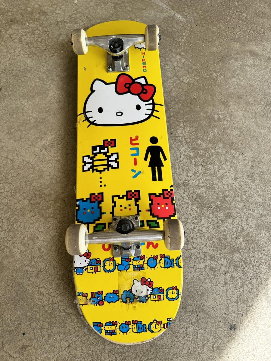 Hello Kitty Sanrio Girl Skateboards Mike Mo Capaldi complete