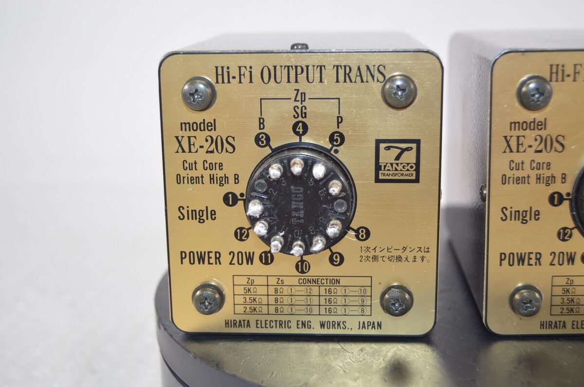 TANGO XE-20S Hi-Fi Output Transformer Pair Set 20W Tested TANGO XE-20S Hi-Fi Output Transformer Pair Set 20W Tested