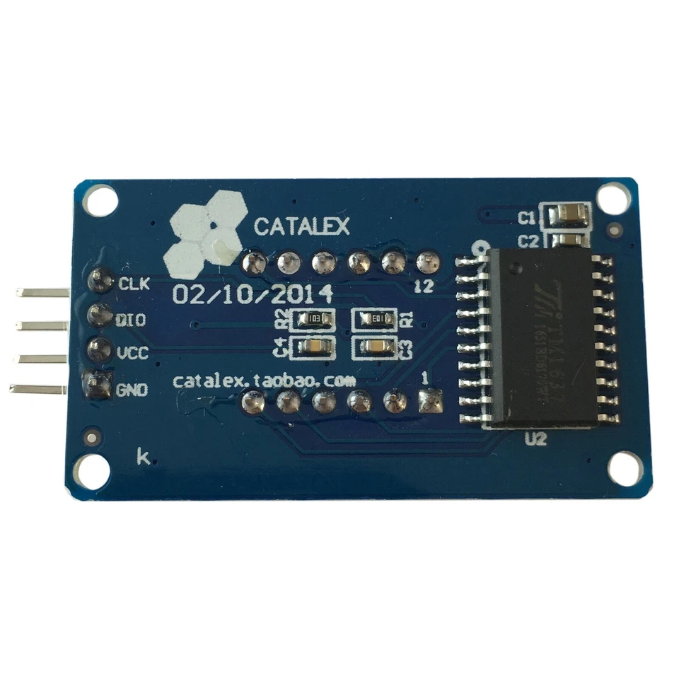 TM1637 4 Bit Digital Segment Anzeige Modul 4 Ziffern LED Display für Arduino - Bild 3 von 3