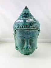 Ancient (618–907 ce) 唐朝 Chinese Bronze Metal Tang Dynasty Buddha Head