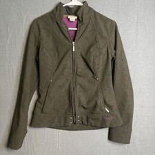 Ariat Womens Tagged size LARGE Fleece, poly fiber shell, Jacket. Very nice.