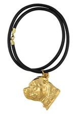 Staffordshire Bull Terrier, Staffordshire Bull Terrier II - Dog Collar, Gold