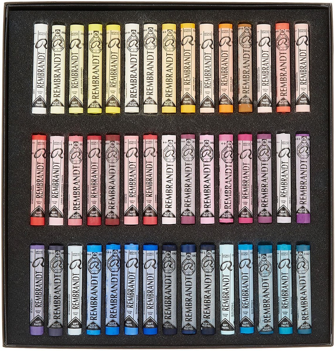 Tarensu Rembrandt soft pastel for 90-color set portrait From Japan