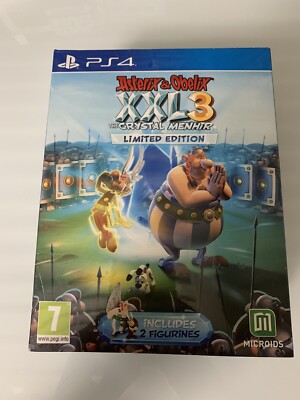 Asterix Und Obelix XXL3 : The Crystal Menhir Limited Edition PS4 Neu Versiegelt