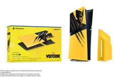 PlayStation 5 Pro Console Cover Wolverine Battle Yellow Limited Edition Case