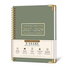 2027-2029 Monthly Planner, 3-Year Monthly Calendar Planner, 8.5" x 11"  36 M...