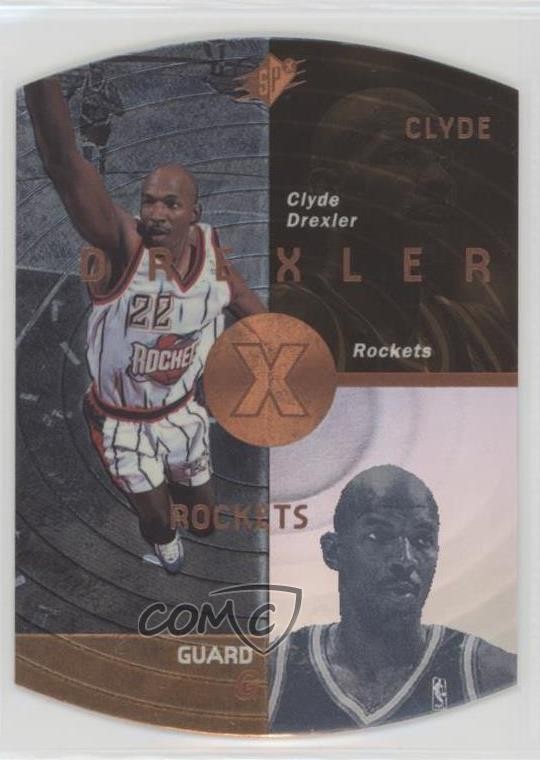 1997-98 SPx Bronze Clyde Drexler #16 HOF 1e5k