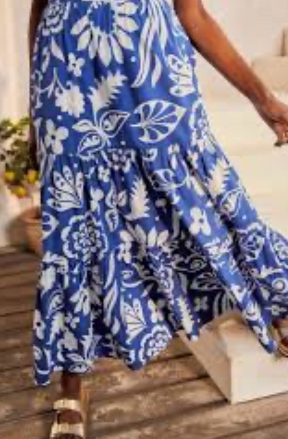 boden lorna jersey dress 99 Womens Tiered Maxi Skirt 4 Web Collection: Ruffles