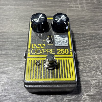 DOD 250 50th Anniversary Overdrive Preamp Effects Pedal Gray