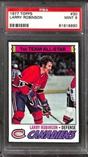 1977 TOPPS #30 LARRY ROBINSON PSA 9 Mint 81618890 
