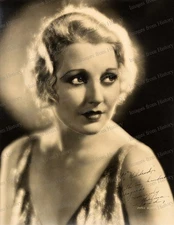 8x10 Print Thelma Todd Signed Portrait by John Miehle