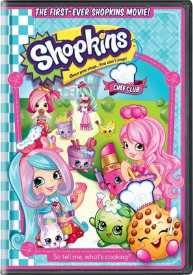 Shopkins Chef Club DVD Erika Harlacher NEW