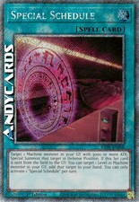 SPECIAL SCHEDULE • Secret Platinum • RA05 EN060 • 1Ed • Yugioh