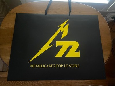 Metallica 72 Seasons M72 World Tour Bag Pop Up Store Shop Merch