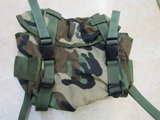 US Military Woodland Camo Butt Pack Field Training Pack 2004