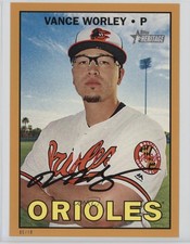 2016 Topps Heritage High Number 5/10 Vance Worley #539 2d9