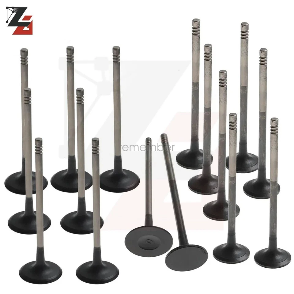 Juego de válvulas de admisión de escape del motor para Ford Escape Fusion 2013-2017 1,5 L 1,6 L Foto 4 de 4