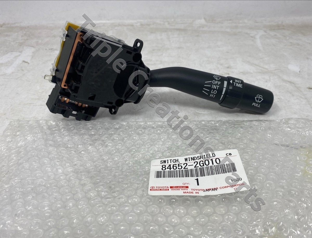GENUINE Toyota 84652-2G010 SWITCH ASSY, WINDSHIELD WIPER