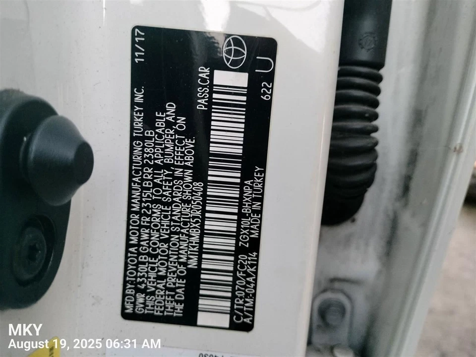 Enfriador de aceite de transmisión automática C-HR 2018 6267224 Foto 3 de 4