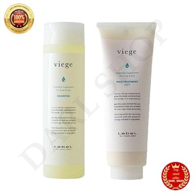Lebel Viege Shampoo & Treatment S Set, 240ml Hair Care Salon JAPAN