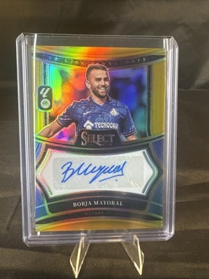 2024-25 Select Borja Mayoral Gold Auto /10 SS-BM Getafe CF SAD