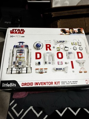 LittleBits Star Wars Droid Inventor Kit 30+ pcs 2017 See Description