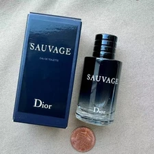 Dior Sauvage EDT Mini Splash .34oz / 10ml Men’s Fragrance – New in Box