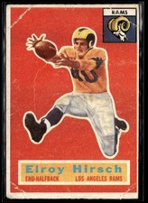 1956 Topps Elroy Hirsch Low GRade SEt Break #78