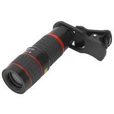 20X Long Focus Zoom Telephoto Lens With Clip For Smart Phone Tablet PC Black✈