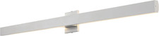 49.5" Silver LED Wall Sconce, Dimmable  Waterproof for Outdoor/Indoor Use