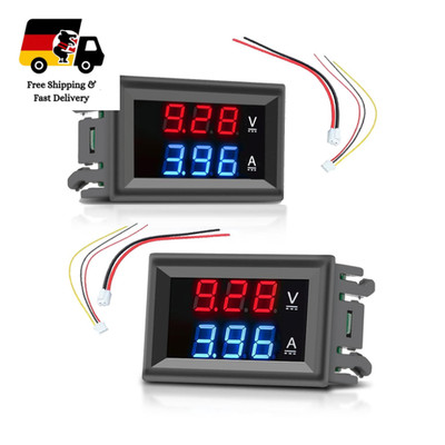 diymore 2 Stück DC 100V 10A Multimeter Spannungsanzeige