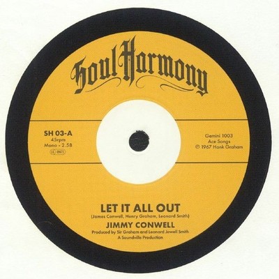 CONWELL, Jimmy/THE EXITS - Let It All Out - Vinyl (7'')