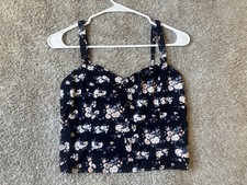 Abercrombie Fitch Floral Tank - Small