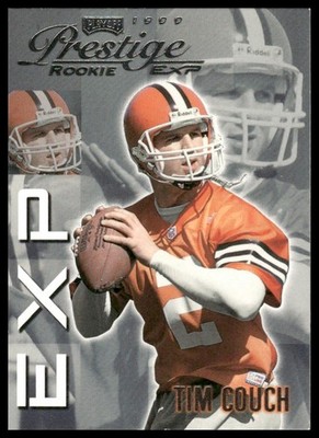 1999 Playoff Prestige EXP #EX40 Tim Couch RC Cleveland Browns