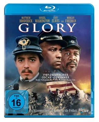 Glory (1989) [Blu-ray/Neu/OVP] Matthew Borderick, Denzel Washington und Morgan F - Bild 1 von 4
